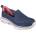 Skechers Маратонки Skechers Women's Slip On Runners - Navy/Coral