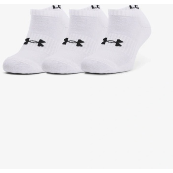 Under Armour ponožky Core No Show 3Pk bílé