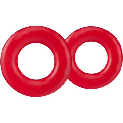Blush Stay Hard - комплект пръстени за пенис (червени)