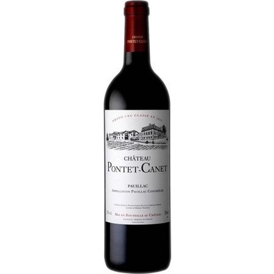 Château Pontet-Canet 5ėme Cru Classé 2016 14,5% 0,75 l (čistá fľaša)