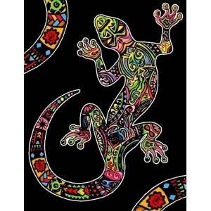 Colorvelvet - Włochy Velvet coloring page 47x35 Gecko