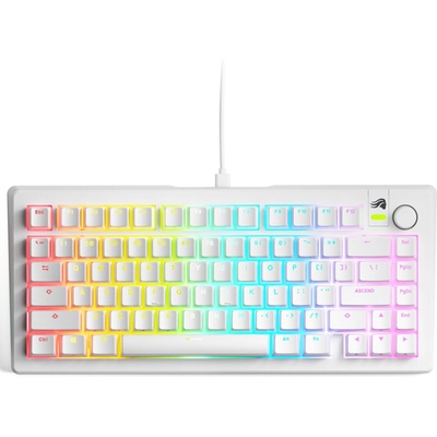 Glorious PC Gaming Race GMMK 3 75 White Fox Linear Switches (GLO-KB-GMMK3-75-PB-FOX-W-WHT-US)