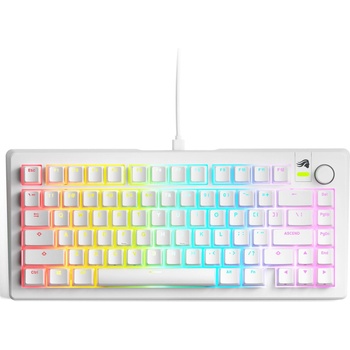 Glorious PC Gaming Race GMMK 3 75 White Fox Linear Switches (GLO-KB-GMMK3-75-PB-FOX-W-WHT-US)