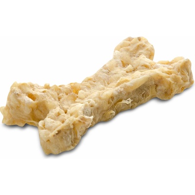 JK ANIMALS Kosť natural s hydinovou pečeňou a jukou 10 cm 1 ks