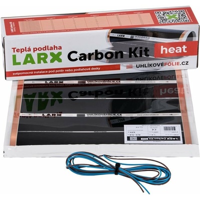 LARX Carbon Kit heat 234 W, topná fólie pro svépomocnou instalaci, délka 2,6 m, šířka 0,5 m – Sleviste.cz