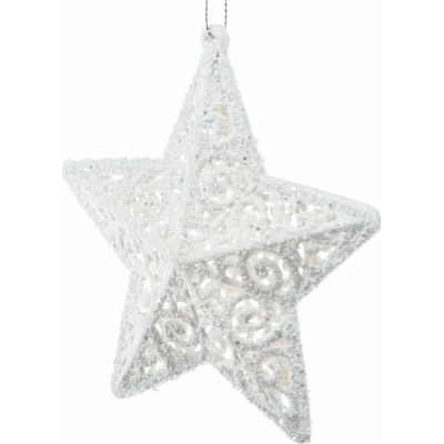 Dakls Plastová vianočná ozdoba 11,5 cm Star