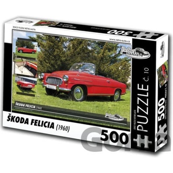 Retro-auta č. 10 Škoda Felicia 1960 500 dielov