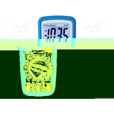 PEAKTECH P 1035 LCD 3,5-místný (2000), podsvětlený
