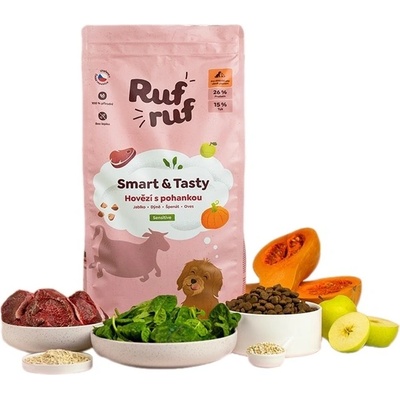 Rufruf Smart & Tasty hovězí s pohankou 2 kg