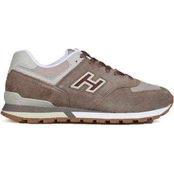 Hammer Jack Мъжки спортни обувки от естествена кожа - Божово-Сиви #368533 (368533_Светло сиво)