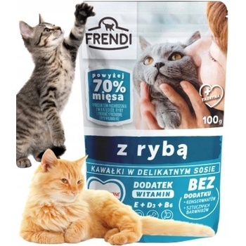Frendi Kousky v omáčke s rybou 100 g
