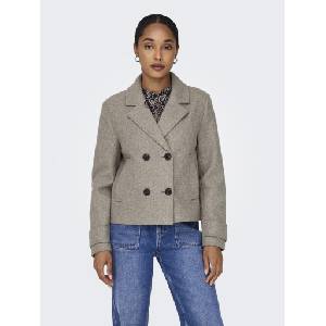 ONLY Кратко палто ONLFREJA Mocha Meringue ONLY | Bezhov | ЖЕНИ | XS