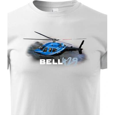 Dětské tričko Bell 429 BíláCanvas Dětské tričko Bezvatriko.cz 3237