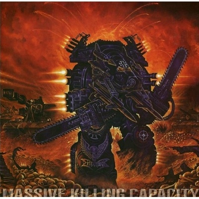 Dismember: Massive Killing Capacity - Limited Coloured Yellow & Orange Marbled Vinyl, Reedice 2023 LP