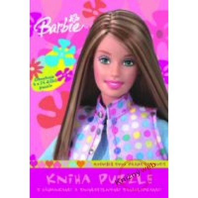 Barbie knižka s puzzlami -