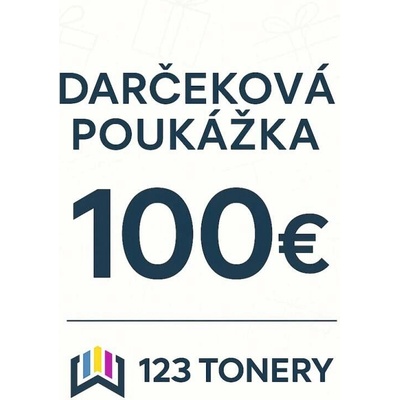 Darčeková poukážka v hodnote 100€