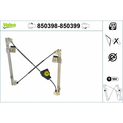 Mechanizmus zdvíhania okna VALEO 850399