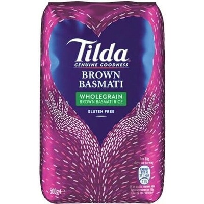 Tilda Celozrnná Basmati rýže Wholegrain Brown Rice 0,5 kg