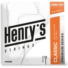 Henry`s Strings HNSBE Classic Nylon Silver - 0280“ - 043“