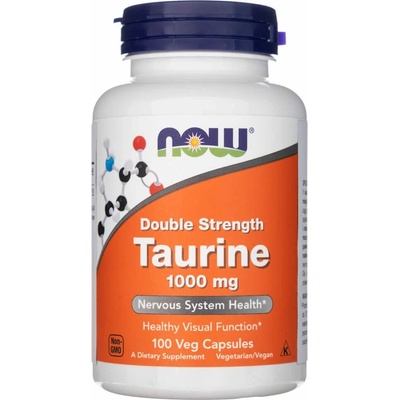 Now Foods Foods Taurin 1000 mg 100 kapslí
