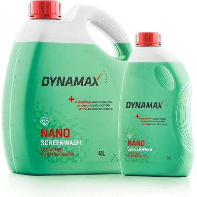 DYNAMAX Letná kvapalina do ostrekovačov Nano 4 l