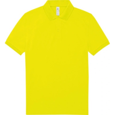 B&C polokošile B&C My Polo 180 piqué krátký rukáv COT-01U424l9701 citrónové