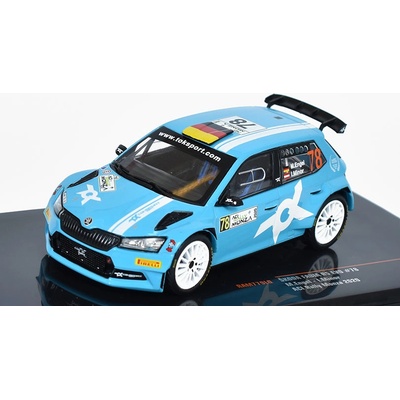 Ixo Skoda Fabia R5 EVO 78 ACI Rallye Monza 2020 M.Engel/I.Minor 1:43