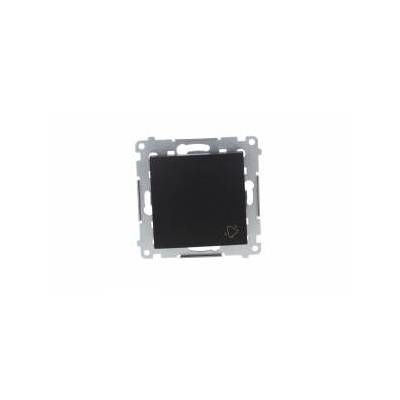 Simon 54 Button Bell (Module) 10AX 250V Quick Release Black Matt DD1.01/49