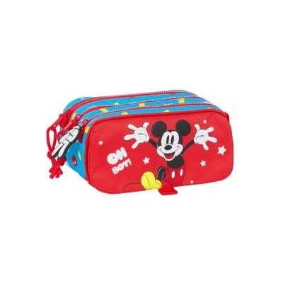 Mickey Mouse Clubhouse Двоен Моливник Mickey Mouse Clubhouse Fantastic Син Червен 21, 5 x 10 x 8 cm