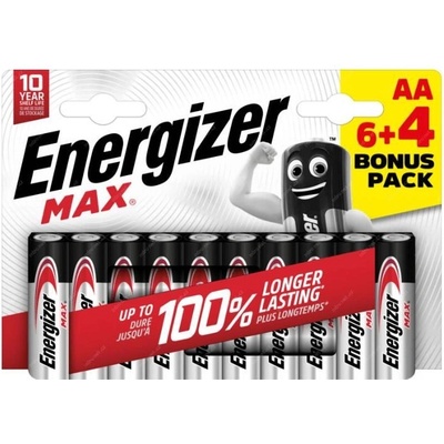 Energizer MAX AA 10ks EU015