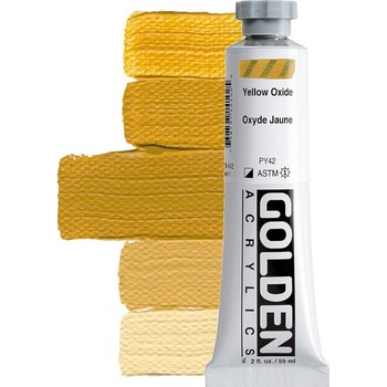 Golden Artist Colors Heavy Body АКРИЛНА боя Yellow Oxide 59 ml 1 бр (0001410-2)