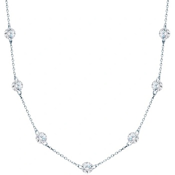 SAVICKI Колие Eterniàle, сребро, цирконии
