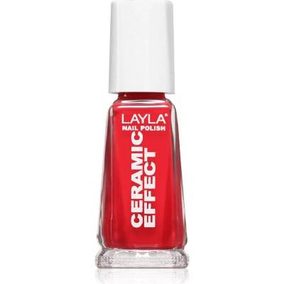 Layla Cosmetics Ceramic Effect lak na nehty odstín N. 45 Coral Bay 10 ml