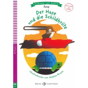 Der Hase und die Schildkröte. Mit Audio via ELI Link-App. | Äsop (ISBN: 9783125151376)