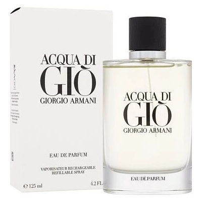 Giorgio Armani Acqua di Giò parfémovaná voda pánská 125 ml plnitelný flakon