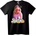 NOONEBRAND Тениска Barbie с дъгов сърце - L, White