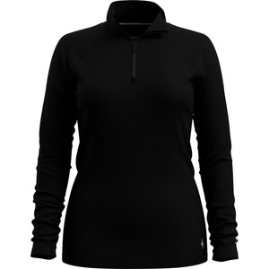 Smartwool Дамско мериносово термобельо Smartwool Women's Classic All-Season Merino BL 1/4 Zip Boxed Merino base layer - Black (115-2164-0112)
