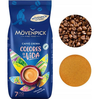 Movenpick Caffe Káva Arabica Crema 1 kg