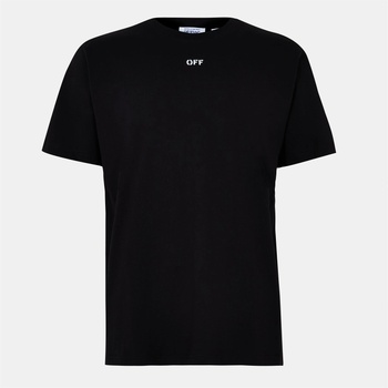 Off White Тениска Off White Men's Arrow Slim Fit T-Shirt - Black-White
