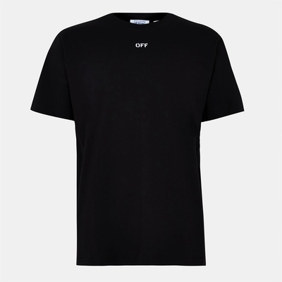 Off White Тениска Off White Men's Arrow Slim Fit T-Shirt - Black-White