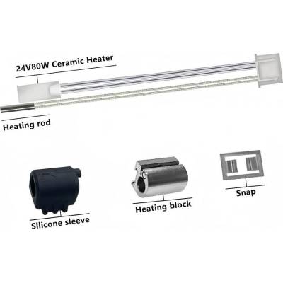 Anycubic Комплект Hotend за Anycubic Kobra 3 MAX / MAX Combo - Quick Swap дюза 0.4mm (до 300°C)