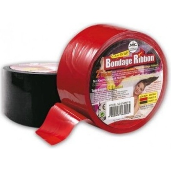 Nmc Poutací páska Bondage Ribbon, červená (18 m)
