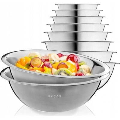Kadax Nerezová mísa na salát 28 cm 3,5 l