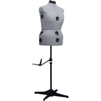Image 1 of vidaXL Регулируем манекен, женски, сив, размер L/44-50 (288489)