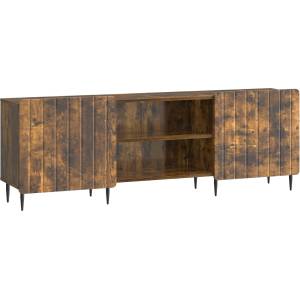 vidaXL ТВ шкаф Опушен дъб 150 x 31 x 52 см Инженерна дървесина (894460)