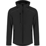 Promodoro 7850 / Мъжко трислойно софтшел яке с качулка - черно 5xl (40785000215)