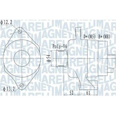 generátor MAGNETI MARELLI 063732049010