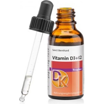 Sanct Bernhard Vitamín D3 + K2 kapky 30 ml