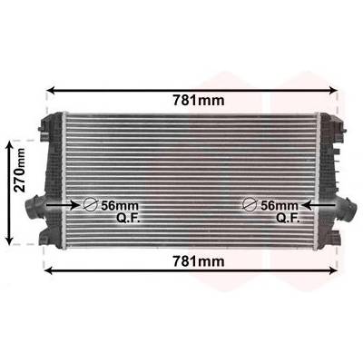 Chladič turba VAN WEZEL 37004550
