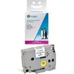 BROTHER ТИП TZ - 18 mm BLACK ON WHITE TAPE P№RL-BR-TZ241-BK - G& G (RL-BR-TZ241-BK - G&G)